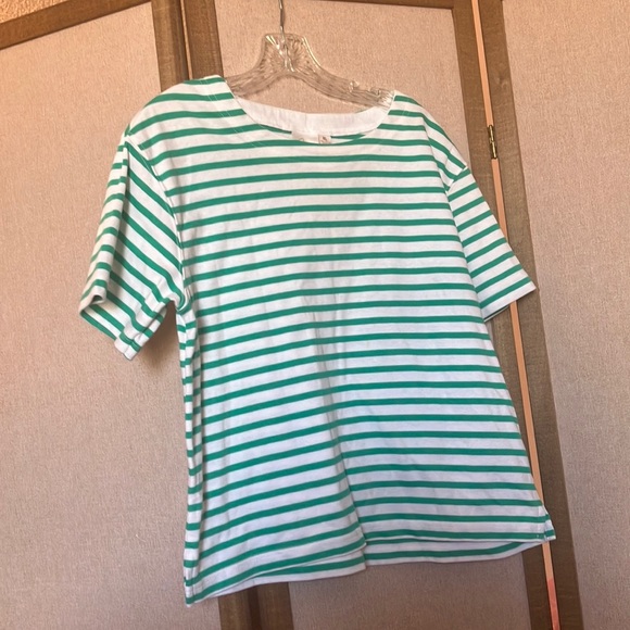 Jaclyn Green Striped ladies Shirt xl - Picture 1 of 3